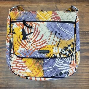 Vera Bradley Painted Feathers crossbody